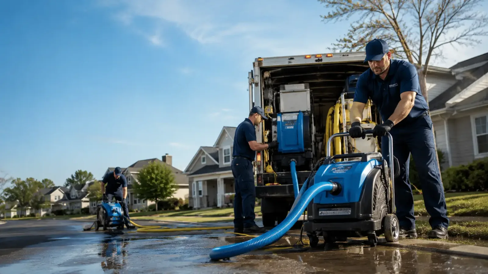 Flood Damage Cleanup in Liverpool, TX